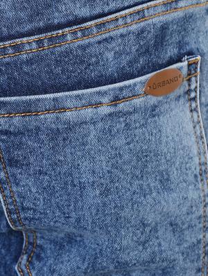 blue cotton blend jogger - 15862164 - Standard Image - 5