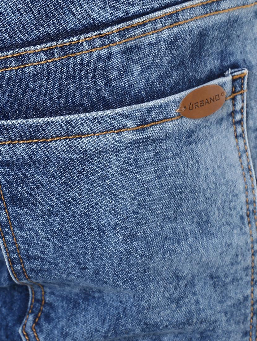 blue cotton blend jogger - 15862164 - Zoom Image - 5