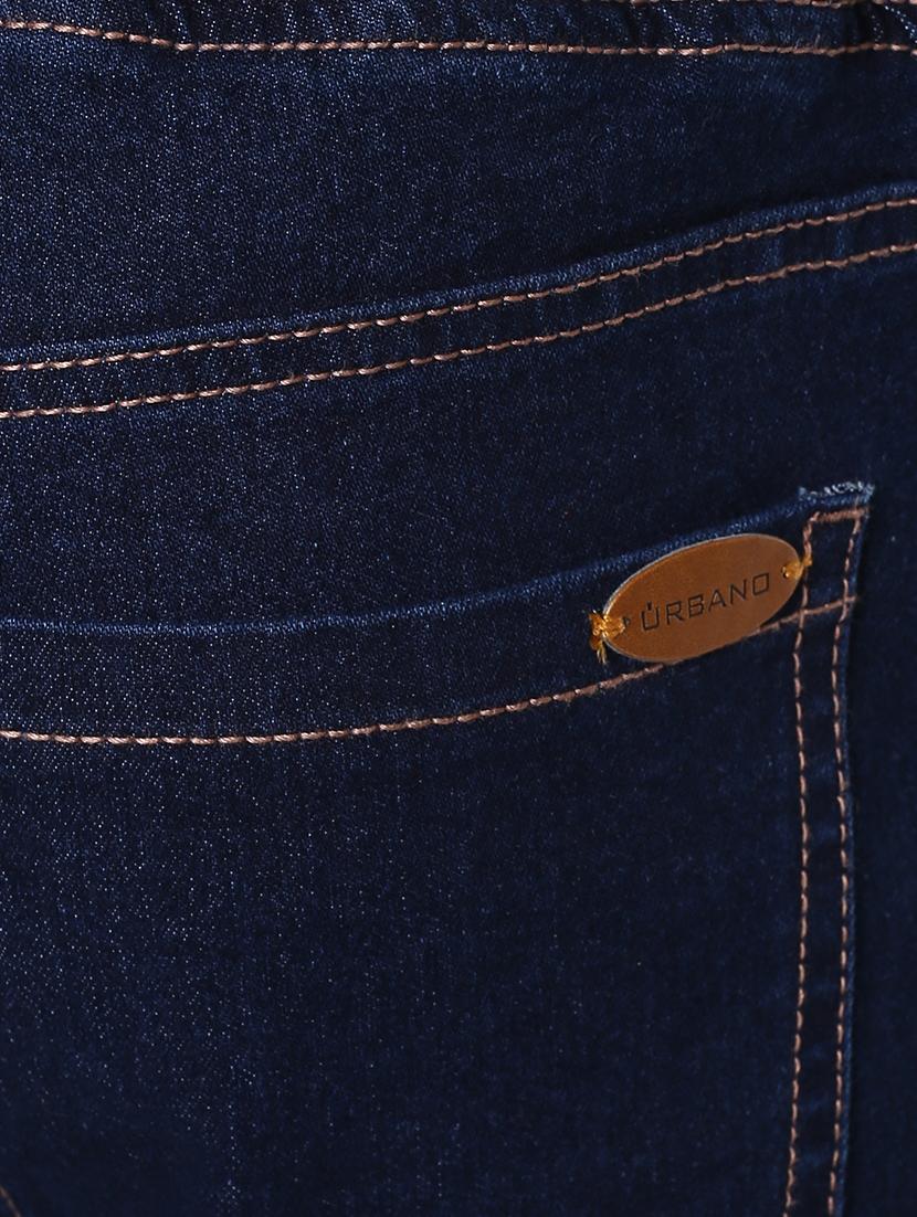 dark blue cotton blend jogger - 15862171 - Zoom Image - 5