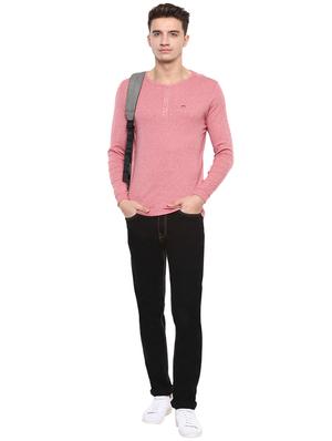 black cotton blend plain jeans - 15862173 - Standard Image - 4