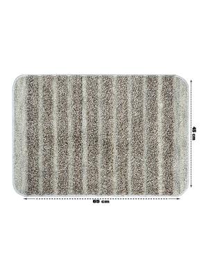 saral home unique quality multi purpose anti slip polyester runner -45x65 cm, grey - 15862220 - Standard Image - 2