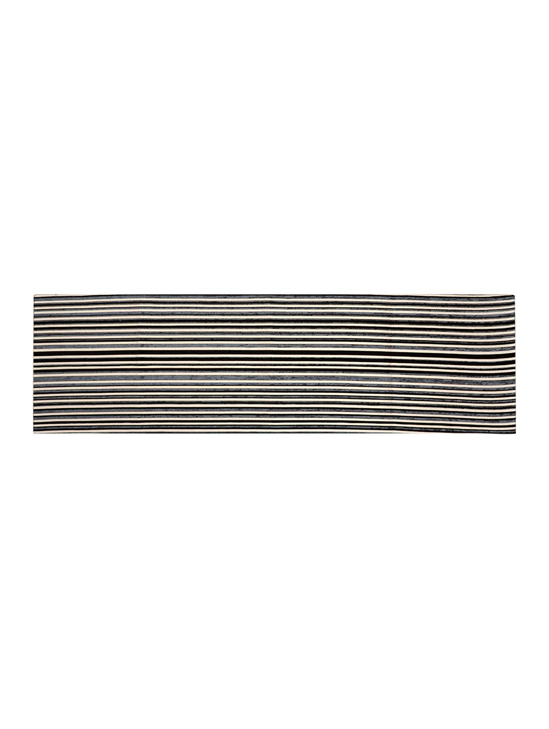 saral home unique quality viscose dining table kitchen placemats, 6 mat -33x45cm, 1 runner 33x120 cm (set of 7), grey - 15862230 - Zoom Image - 5