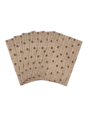 saral home unique quality viscose dining table kitchen placemats, 6 mat -33x45cm, 1 runner 33x120 cm (set of 7) - 15862235 - Standard Image - 3