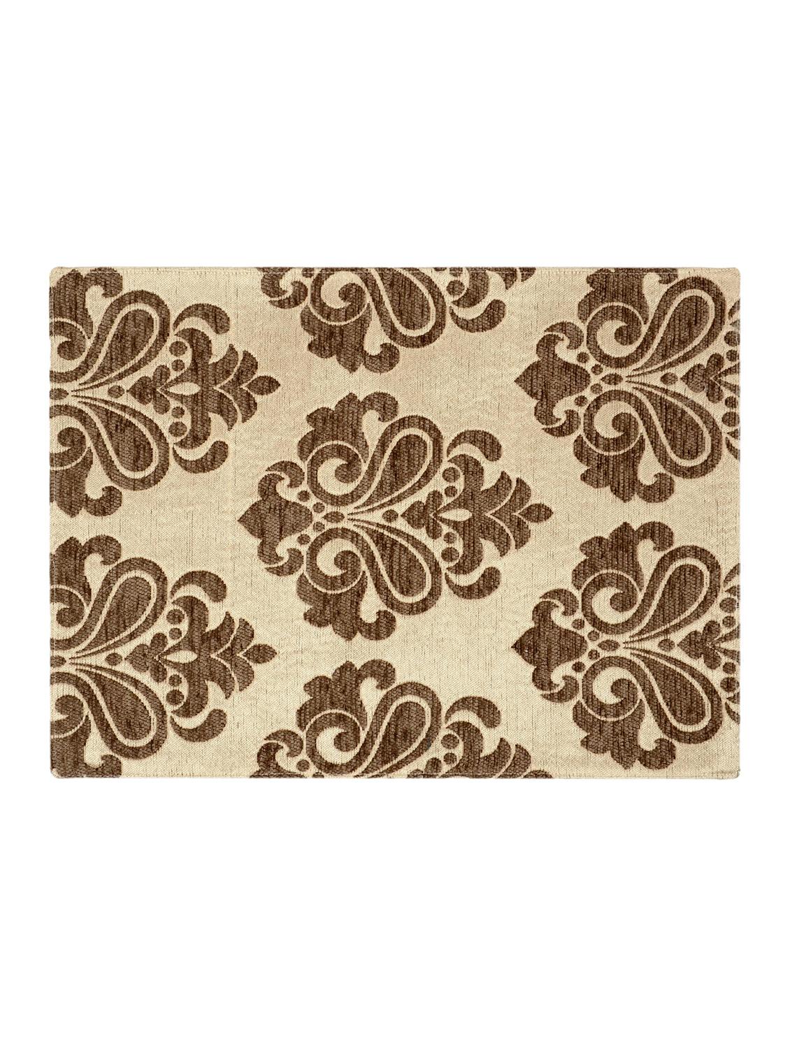 saral home unique quality viscose dining table kitchen placemats, 6 mat -33x45cm, 1 runner 33x120 cm (set of 7) - 15862239 - Zoom Image - 4
