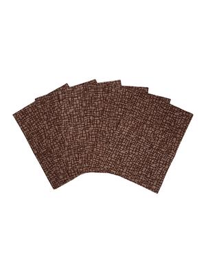 saral home unique quality viscose dining table kitchen placemats, 6 mat -33x45cm, 1 runner 33x120 cm (set of 7) - 15862242 - Standard Image - 3