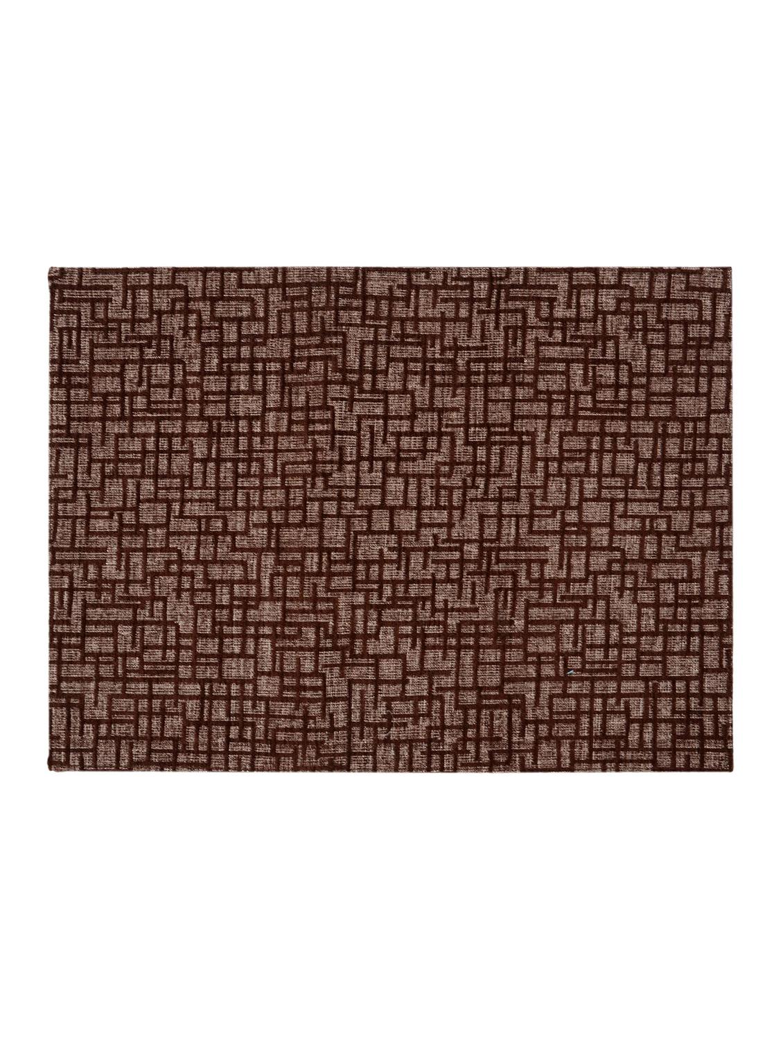 saral home unique quality viscose dining table kitchen placemats, 6 mat -33x45cm, 1 runner 33x120 cm (set of 7) - 15862242 - Zoom Image - 4