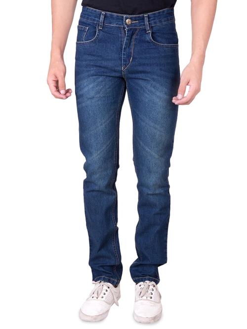 blue denim washed jeans - 15863328 - Very Small Image - 1