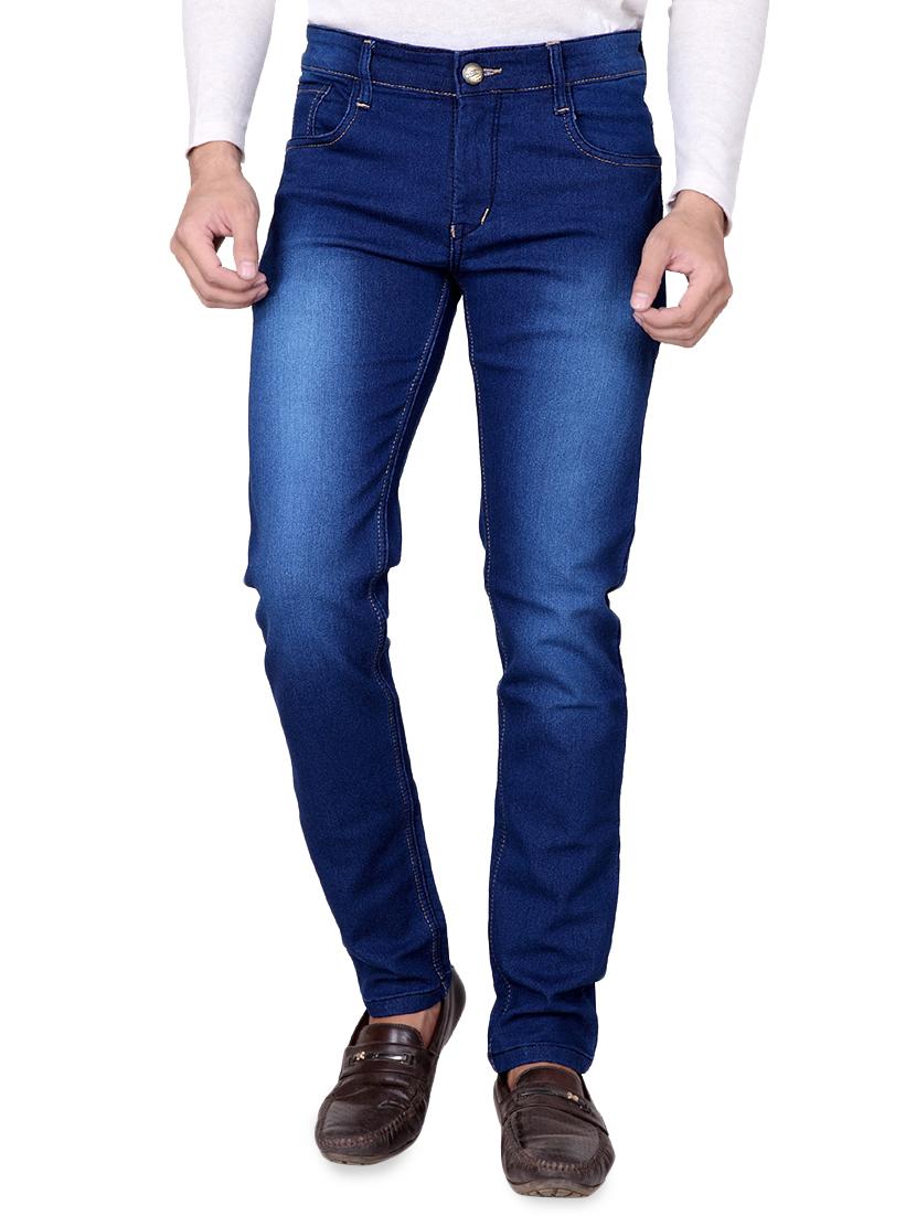 blue denim washed jeans - 15863339 - Zoom Image - 1