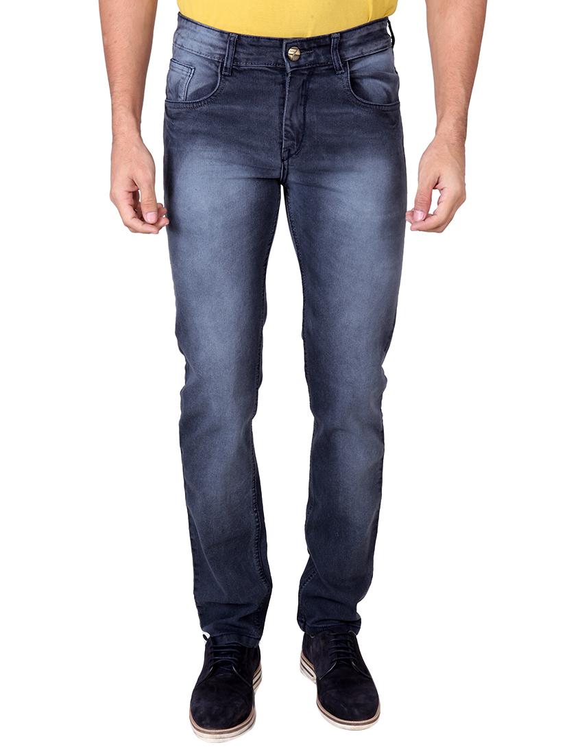 grey denim washed jeans - 15863349 - Zoom Image - 1