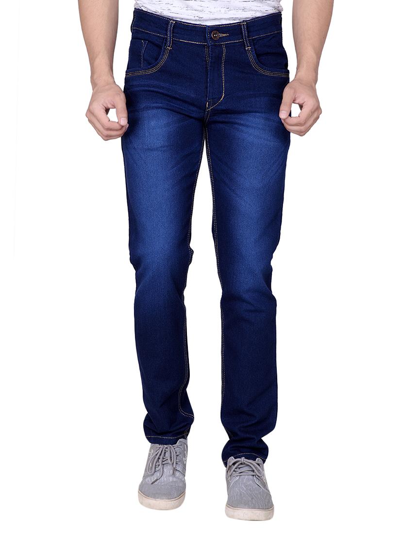blue denim washed jeans - 15863365 - Zoom Image - 1