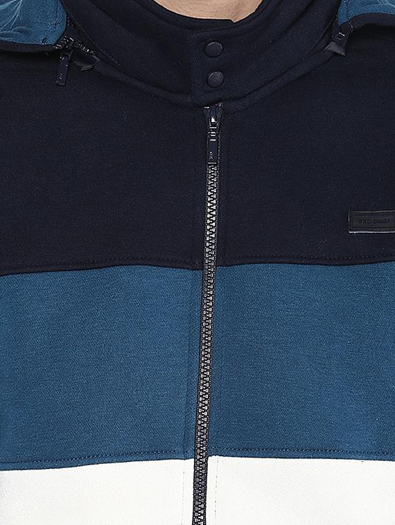 blue cotton hooded sweatshirt - 15864236 - Zoom Image - 5