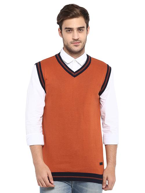 brown cotton pullover - 15864253 - Standard Image - 1