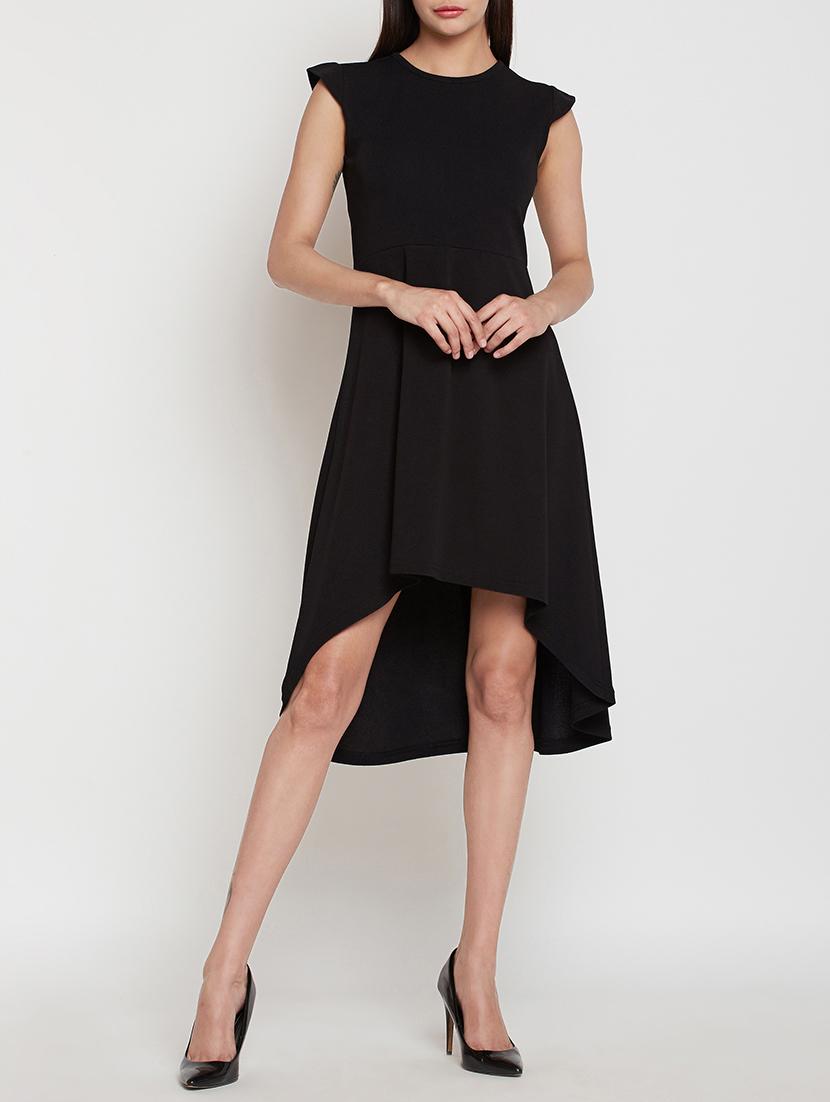 extended sleeved high low dress - 15864556 - Zoom Image - 1