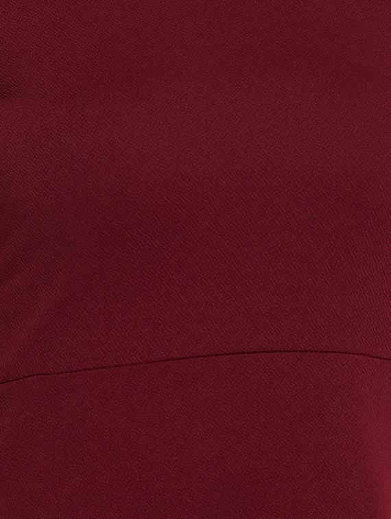choker neck single shoulder skater dress - 15864562 - Zoom Image - 5