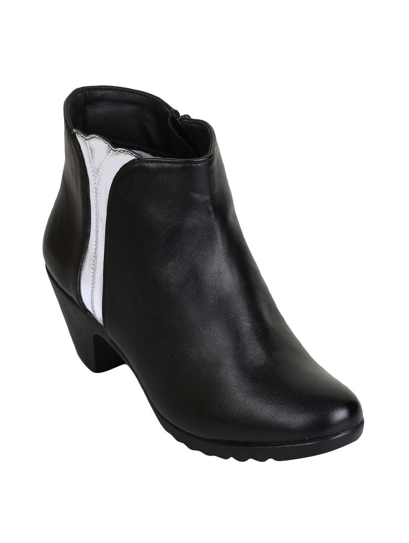 black ankle zipper boots - 15864646 - Zoom Image - 1