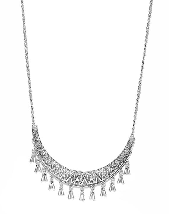silver other necklace - 15864978 - Zoom Image - 1