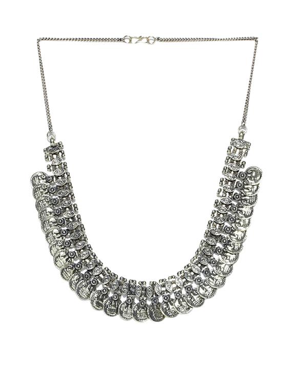 silver other necklace - 15864983 - Zoom Image - 1