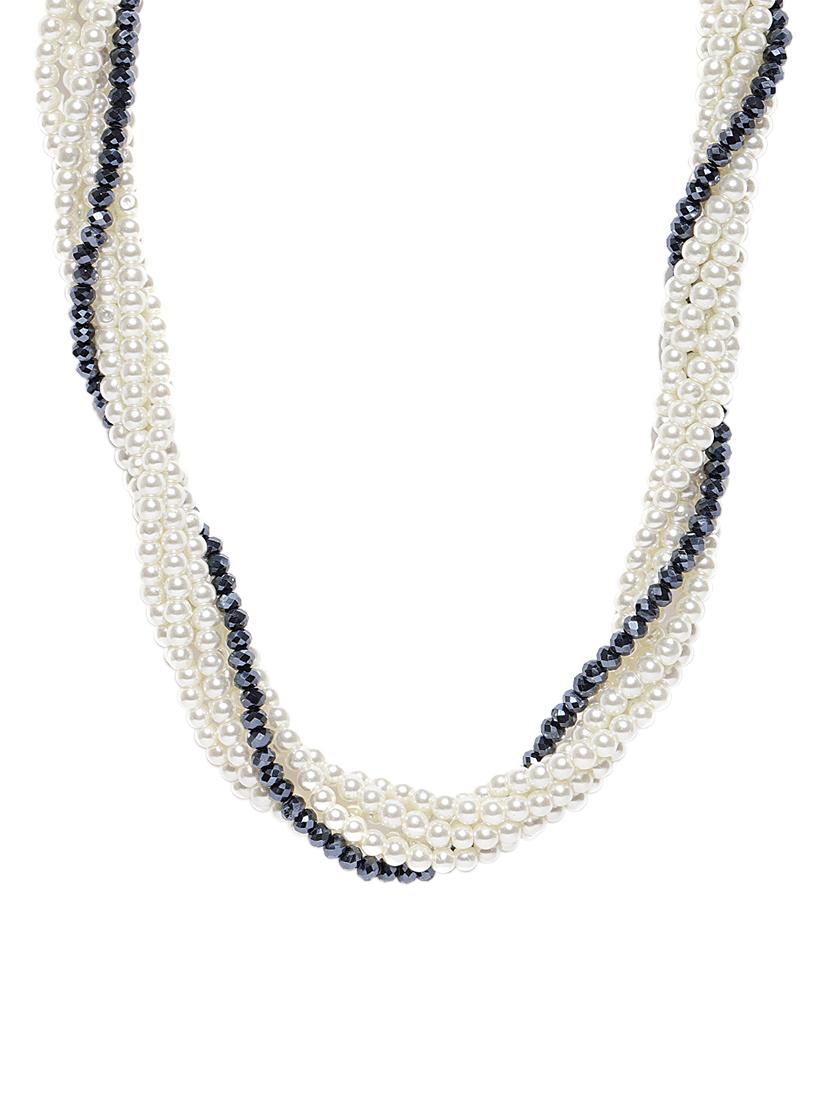 grey plastic other necklace - 15864989 - Zoom Image - 1