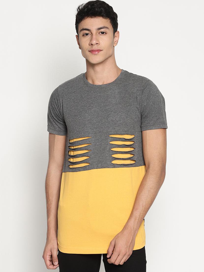 multi colored ripped t-shirt - 15865143 - Zoom Image - 1