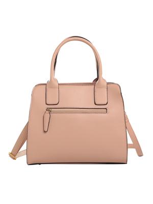 pink leatherette (pu) fashion satchel - 15865458 - Standard Image - 2