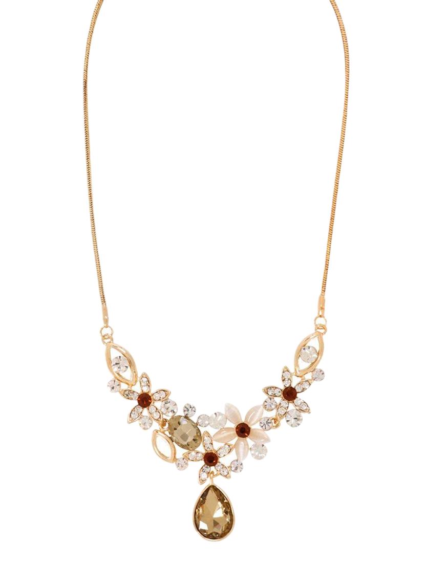 gold metal other necklace - 15865970 - Zoom Image - 1