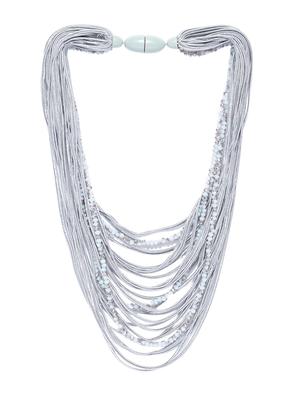 grey metal other necklace - 15865977 - Standard Image - 2