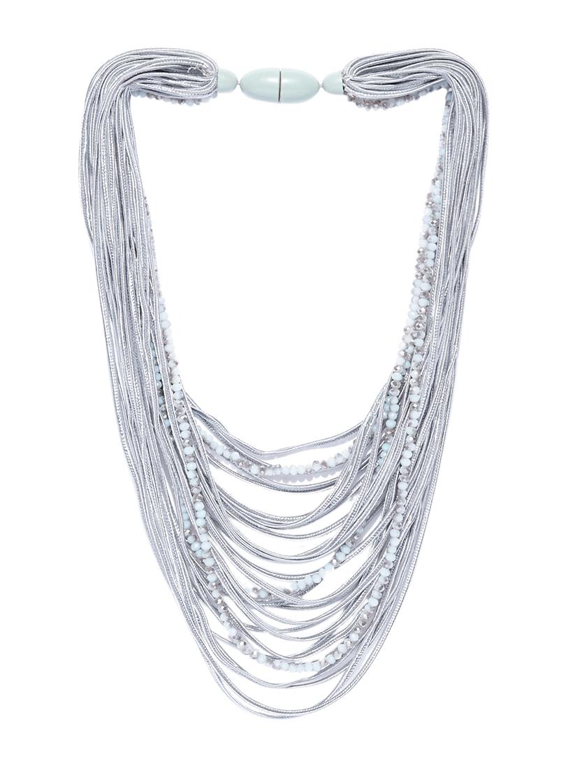 grey metal other necklace - 15865977 - Zoom Image - 2