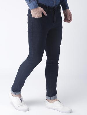 blue denim plain jeans - 15867287 - Standard Image - 2