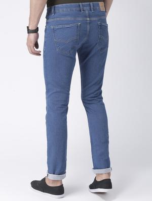 blue denim plain jeans - 15867294 - Standard Image - 3