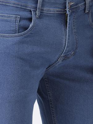 blue denim plain jeans - 15867294 - Standard Image - 5