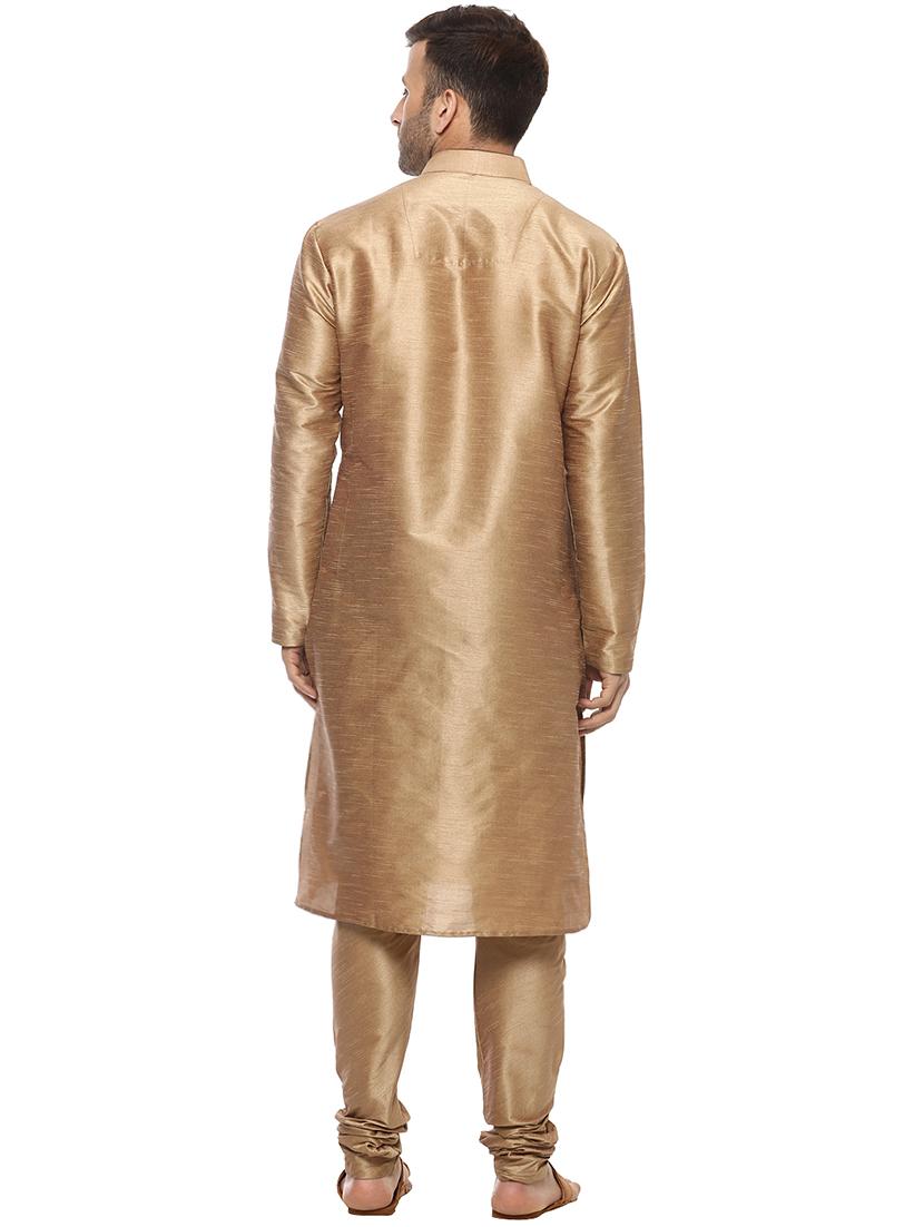 brown kurta pyjama set - 15867307 - Zoom Image - 3