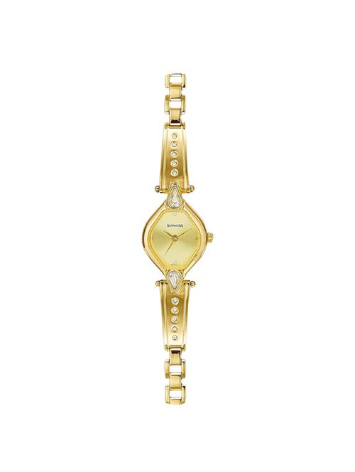 metal strap analog watch-nk8063ym02 - 15867426 - Standard Image - 1