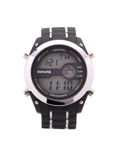silicone strap analog watch (77034pp01) - 15867600 - Standard Image - 1