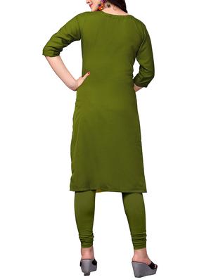 printed straight kurta - 15868107 - Standard Image - 2