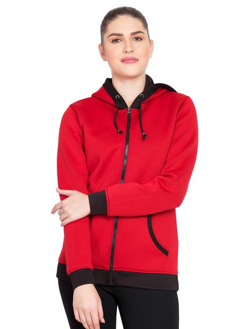 Contrast hooded softshell jacket - 15868177 - Standard Image - 1