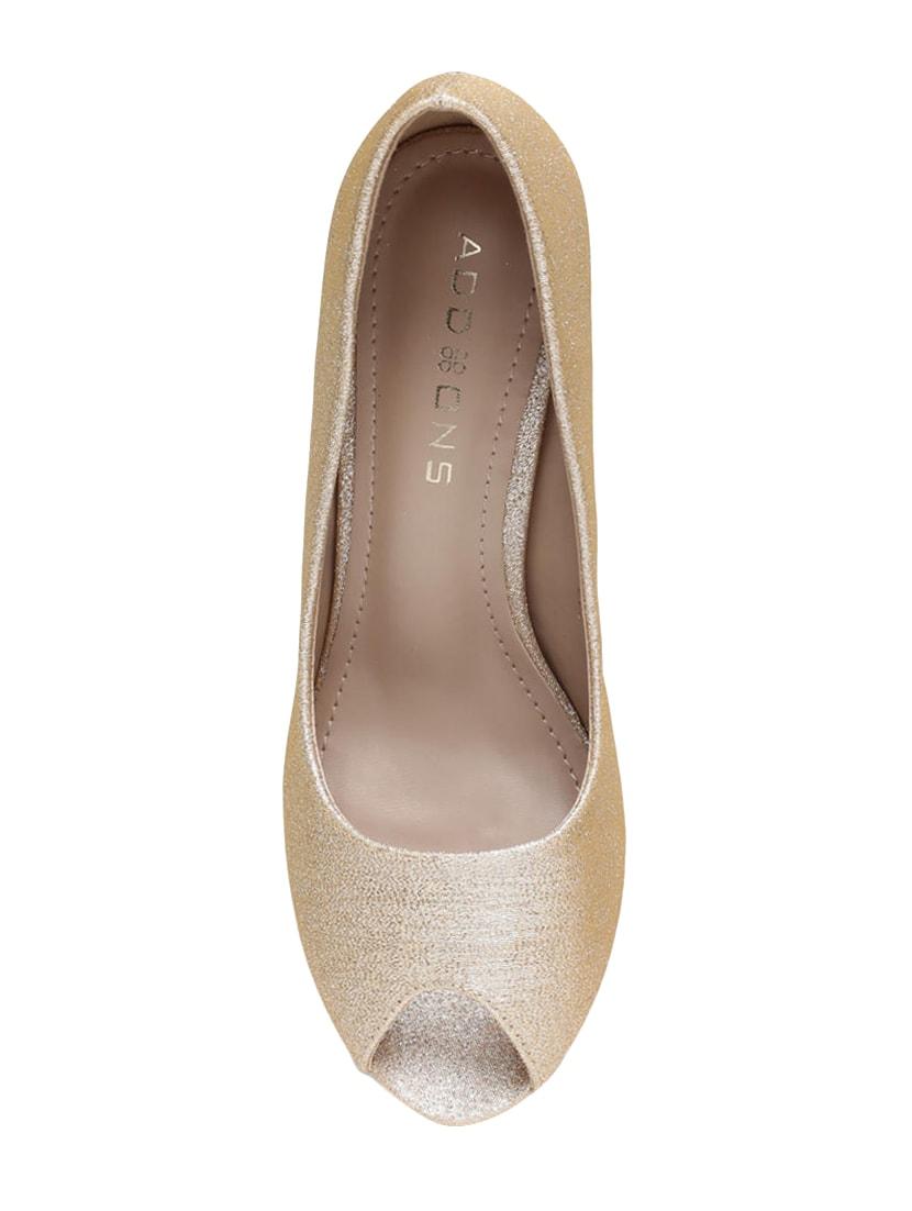 gold slip on pumps - 15868395 - Zoom Image - 4