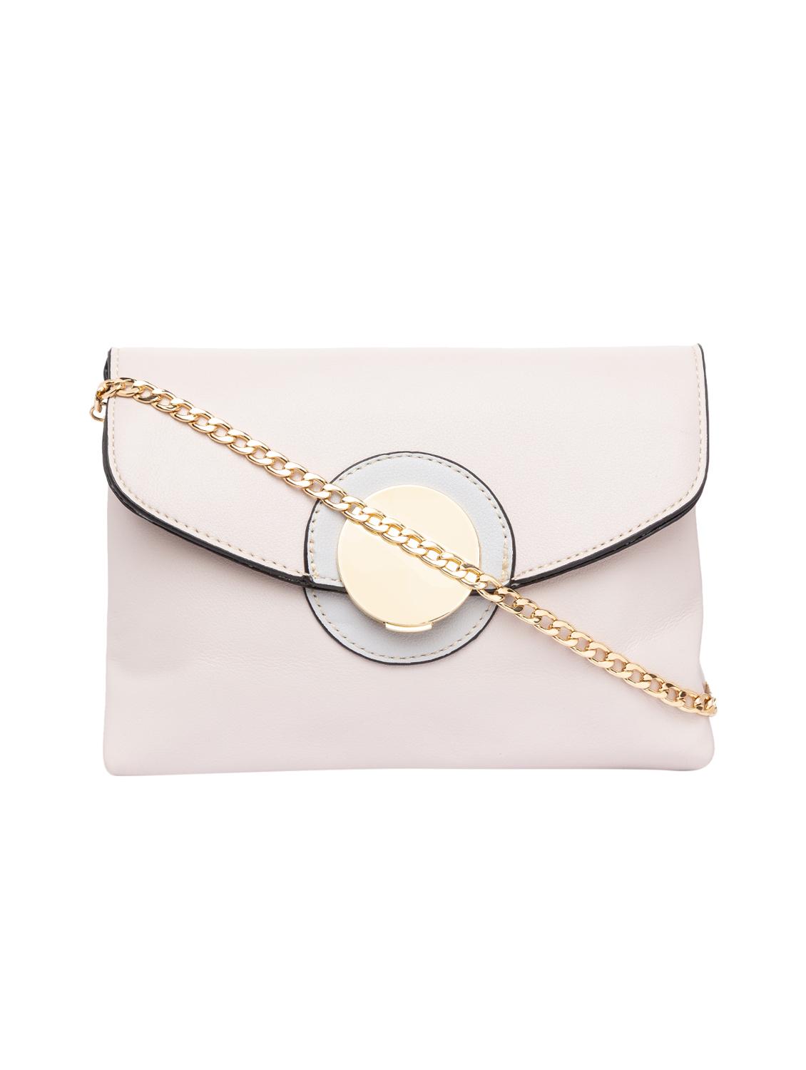 off white leatherette (pu) regular sling bag - 15869032 - Zoom Image - 1