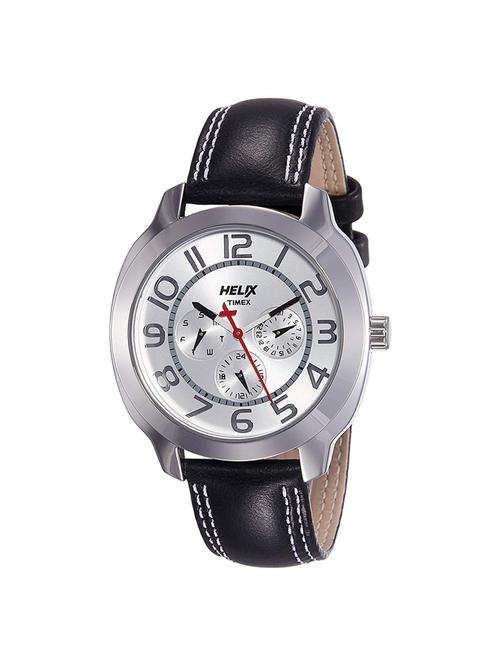leather strap analog watch (ti018hg0000) - 15869838 - Standard Image - 1