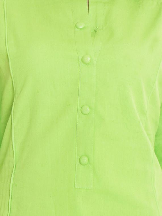 princess line silk straight kurta - 15871360 - Zoom Image - 4
