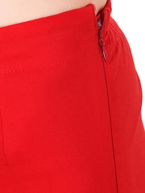 high rise side slit cigarette pants - 15871582 - Standard Image - 5