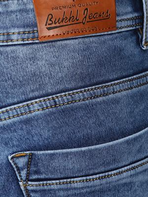 blue cotton washed jeans - 15871786 - Standard Image - 4