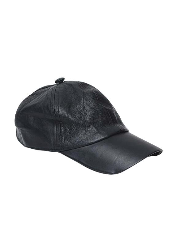 black leather caps - 15873022 - Zoom Image - 1