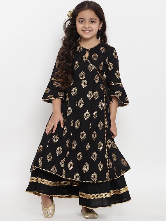 black cotton suit set - 15873096 - Zoom Image - 4