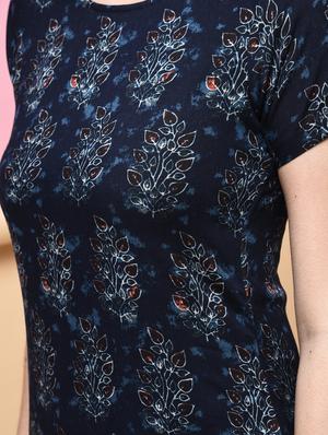 printed layered kurta - 15875984 - Standard Image - 5