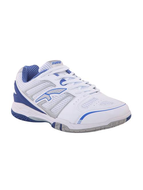 white leatherette sport shoes - 15877012 - Standard Image - 1