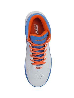 blue leatherette sport shoes - 15877030 - Standard Image - 4