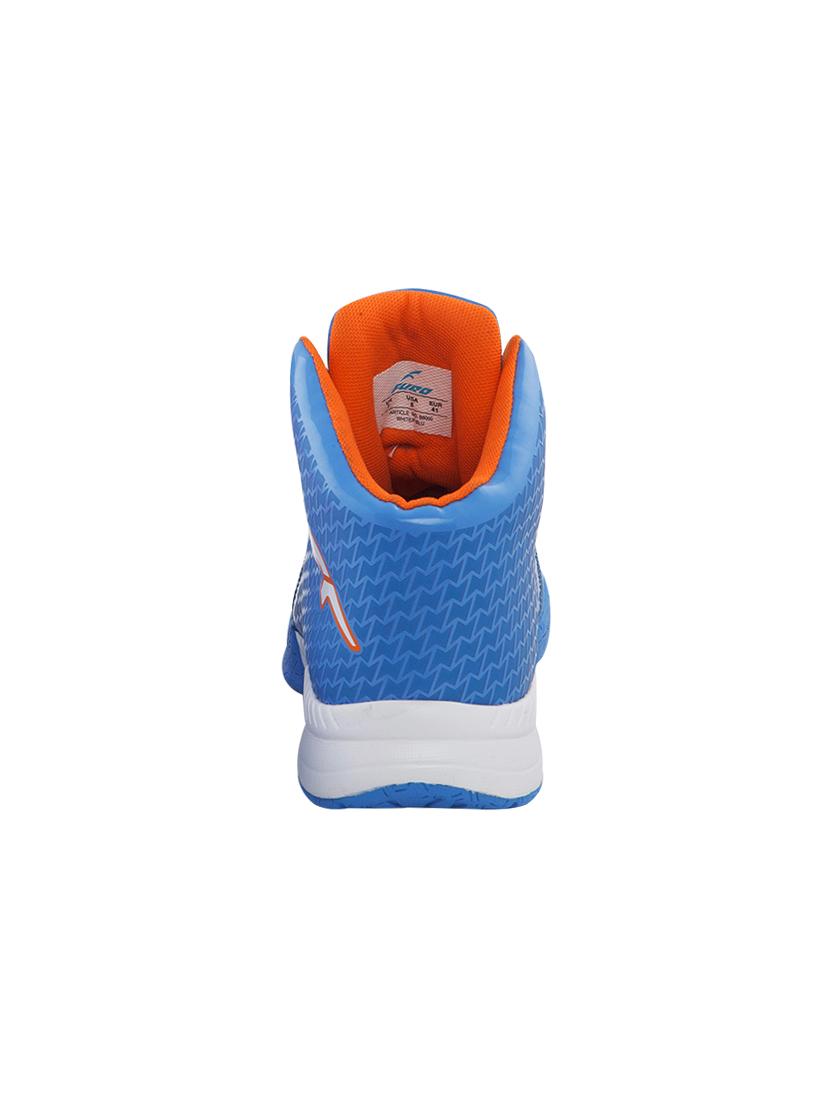 blue leatherette sport shoes - 15877030 - Zoom Image - 3