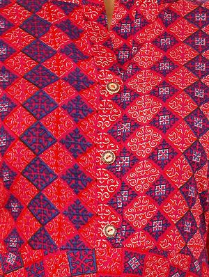 flared printed dress - 15877073 - Standard Image - 4