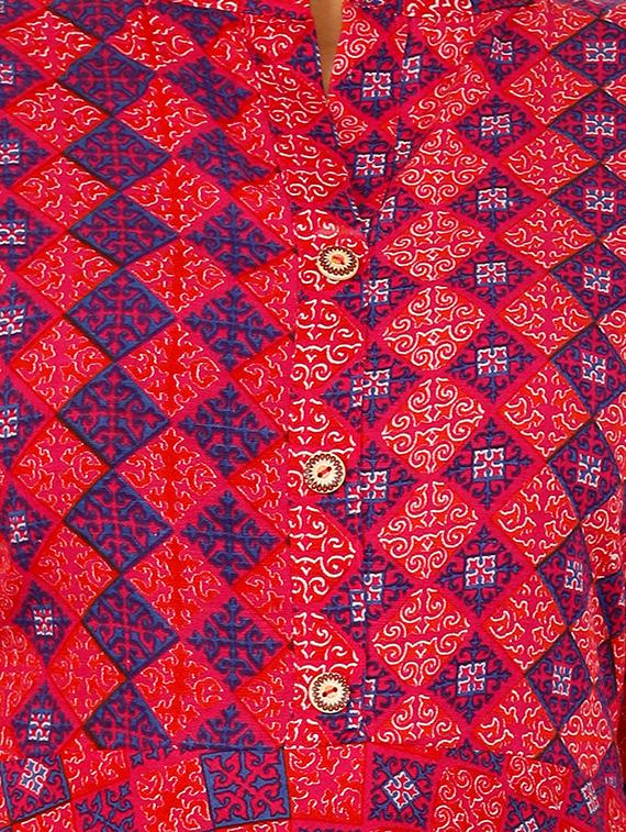 flared printed dress - 15877073 - Zoom Image - 4