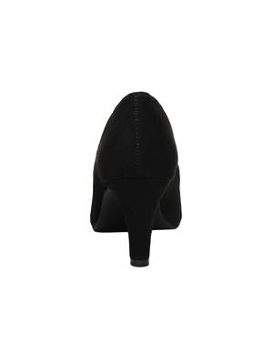 black slip on pumps - 15877213 - Standard Image - 3